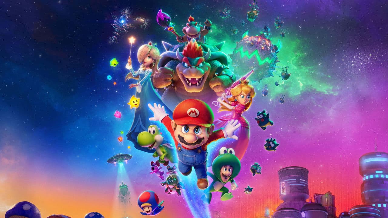 The Super Mario Galaxy Movie backdrop — 2026 billion dollar box office