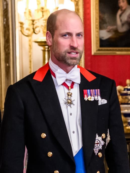Prince William, Prince of Wales at a State Banquet — royal duties 2026